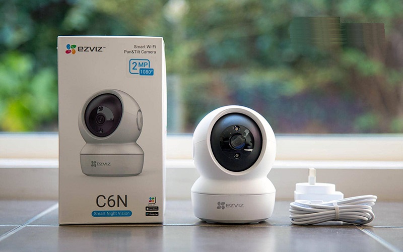 Bộ camera Wifi EZVIZ C6N 1080P thực tế
