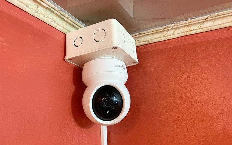 Lắp đặt camera Wifi EZVIZ C6N 1080P thực tế