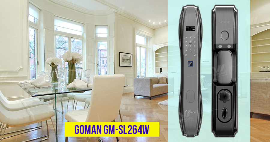 Bán Khóa cửa thông minh cao cấp GOMAN GM-SL264W giá rẻ
